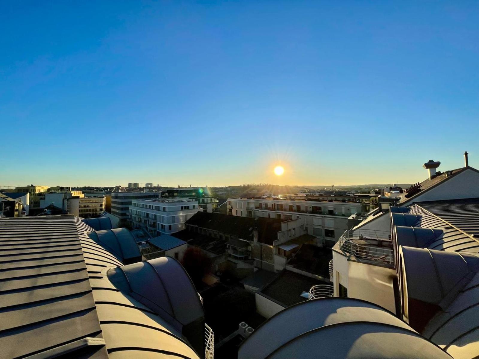 Lux Penthouse - Office, Terrace, Gym & Parking Apartment Luxembourg Exterior photo